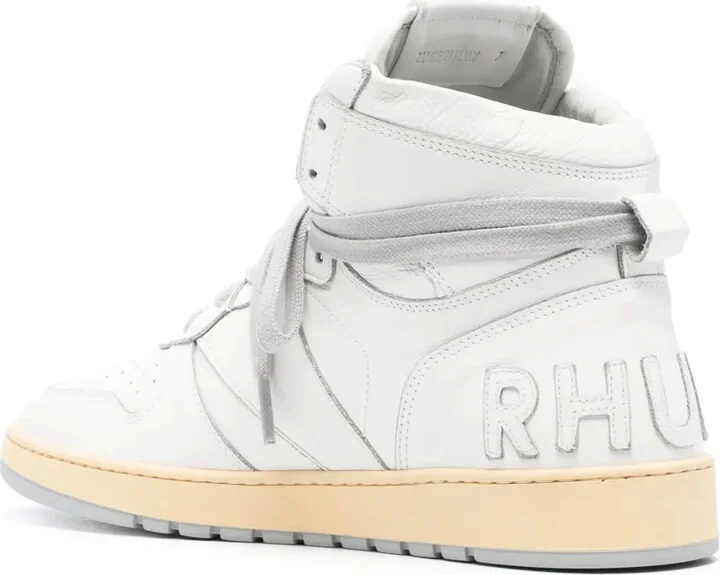 Rhecess high-top leather sneakers - Image 3