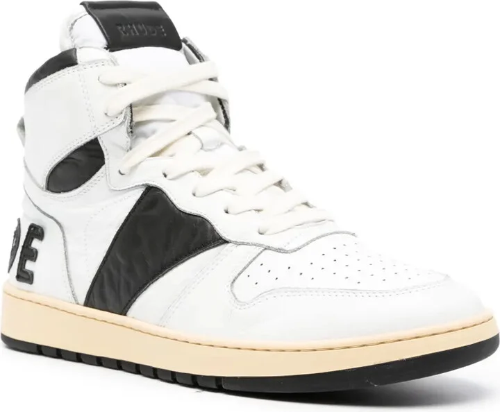 Rhecess high-top leather sneakers - Image 2