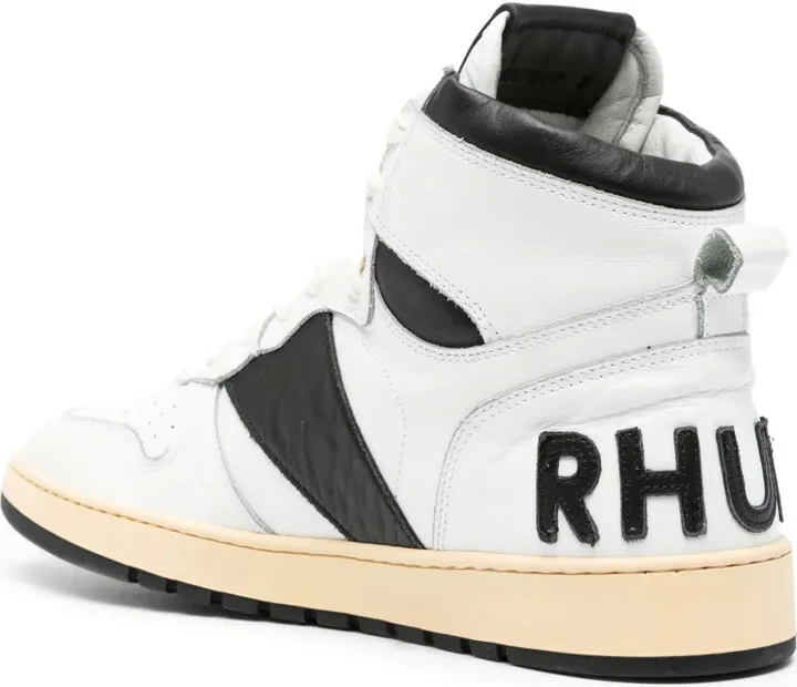Rhecess high-top leather sneakers - Image 3