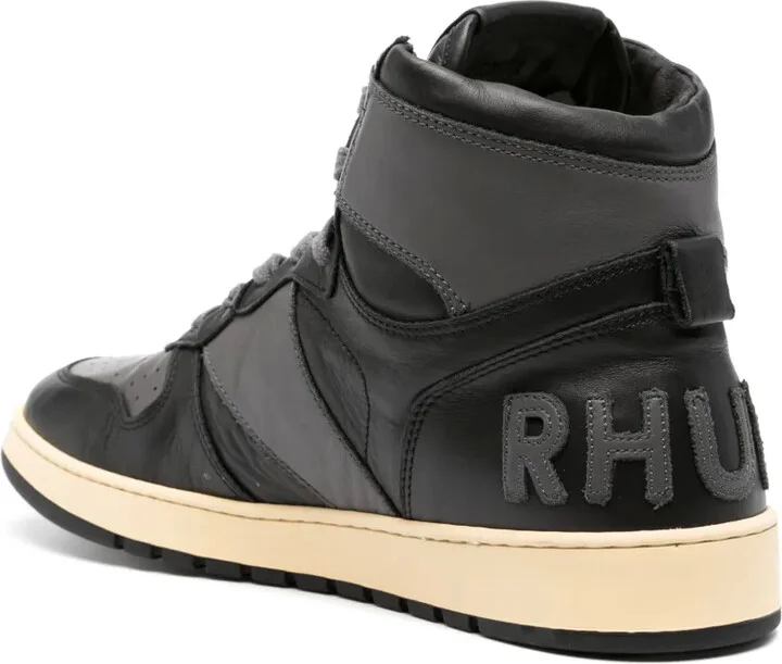 Rhecess high-top leather sneakers - Image 3
