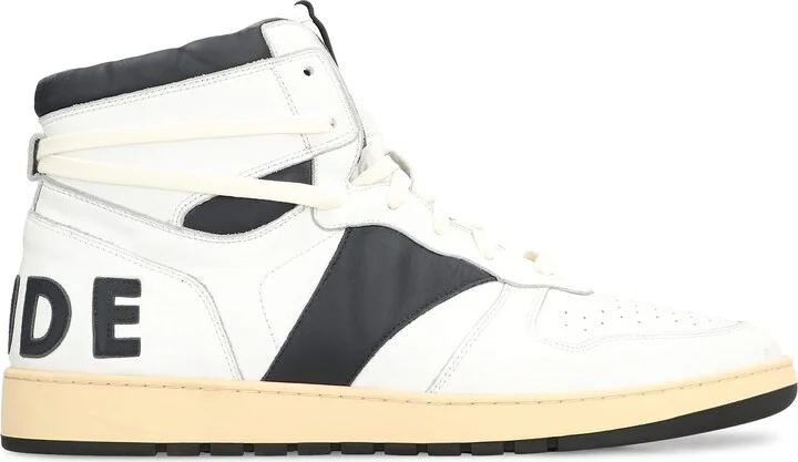 Rhecess Leather High-top Sneakers - Image 2