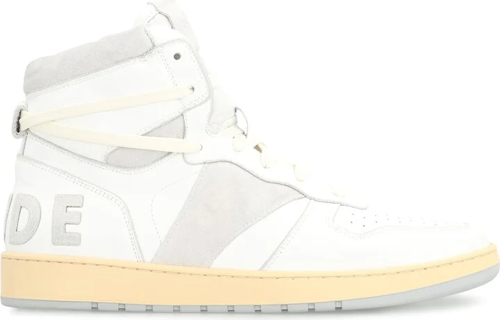 Rhecess Leather High-top Sneakers - Image 2