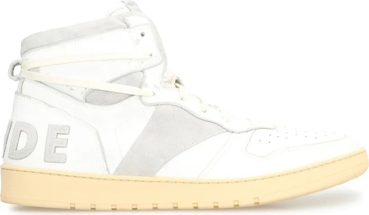 Rhecess Leather High-top Sneakers - Image 2