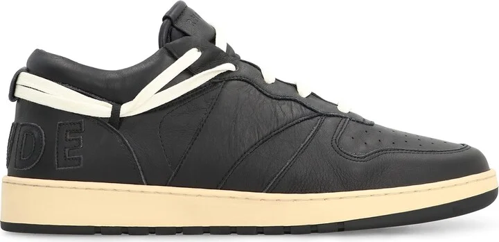 Rhecess Leather Low-top Sneakers - Image 2