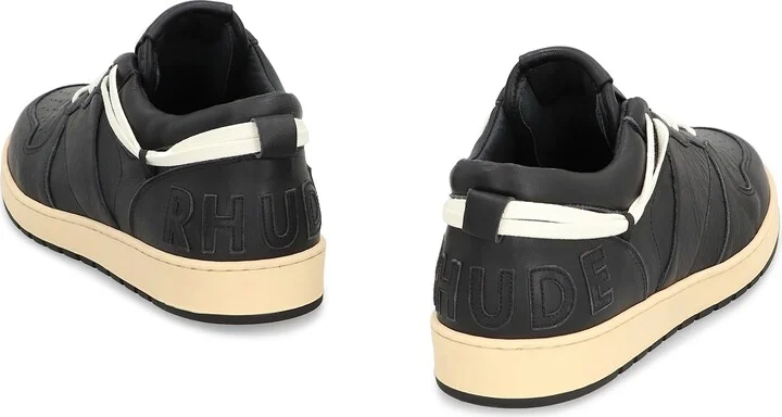 Rhecess Leather Low-top Sneakers - Image 4