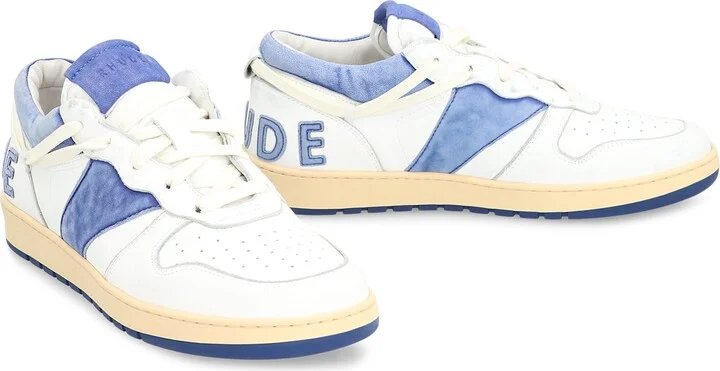 Rhecess Leather Low-top Sneakers - Image 3