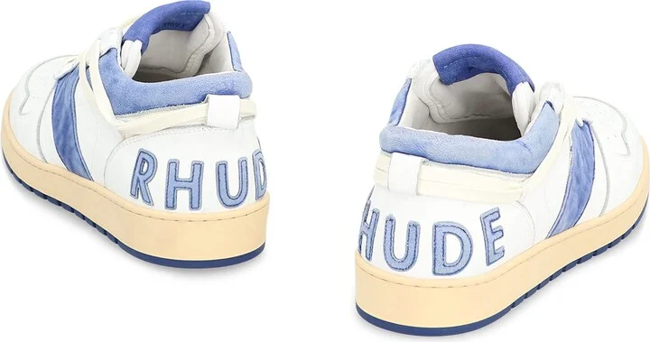 Rhecess Leather Low-top Sneakers - Image 4