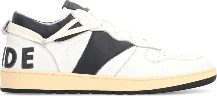 Rhecess Leather Low-top Sneakers - Image 2
