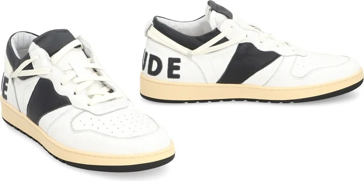 Rhecess Leather Low-top Sneakers - Image 3