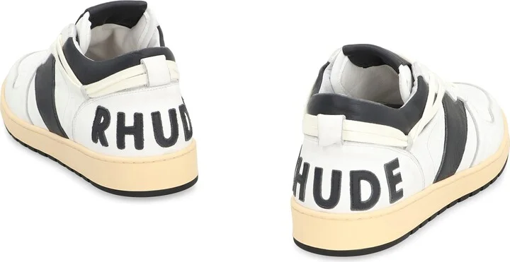 Rhecess Leather Low-top Sneakers - Image 4