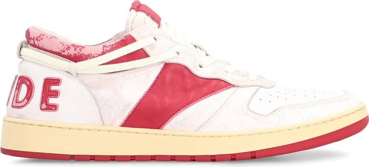 Rhecess Leather Low-top Sneakers - Image 2