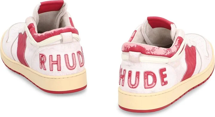 Rhecess Leather Low-top Sneakers - Image 4