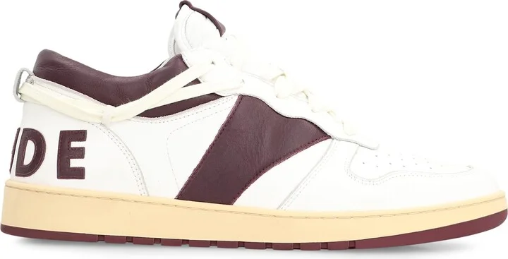 Rhecess Leather Low-top Sneakers - Image 2