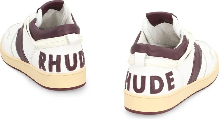 Rhecess Leather Low-top Sneakers - Image 4