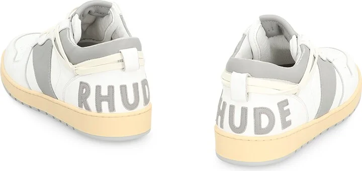 Rhecess Leather Low-top Sneakers - Image 4
