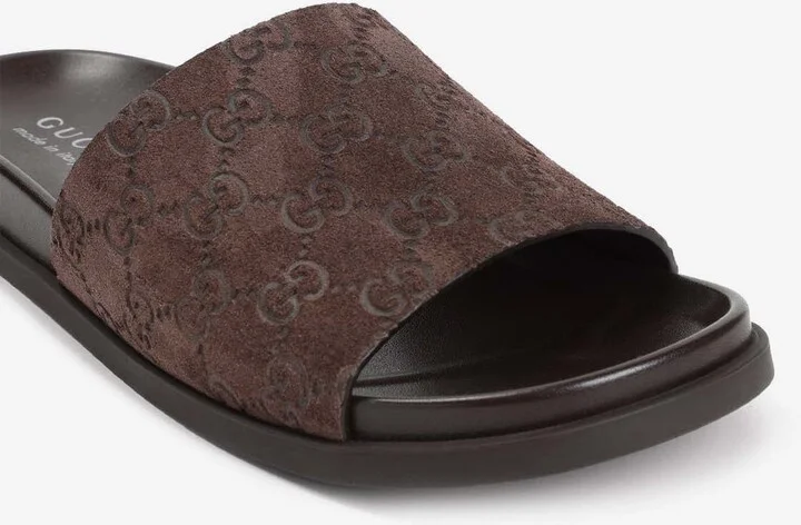Rhein GG Suede Slides - Image 3