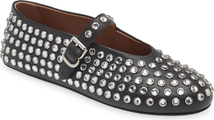 Rhinestone Ballet Flat