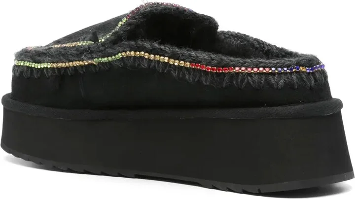 Rhinestone-Detailing Mules - Image 3