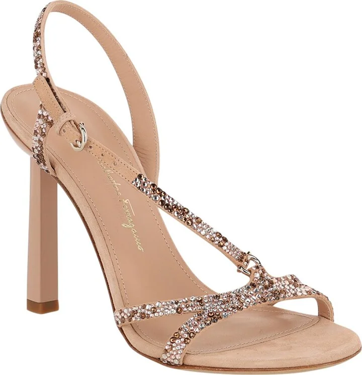Rhinestone d'Orsay Sandal