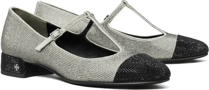 Rhinestone Embellished Ballerina Shoes - Image 2