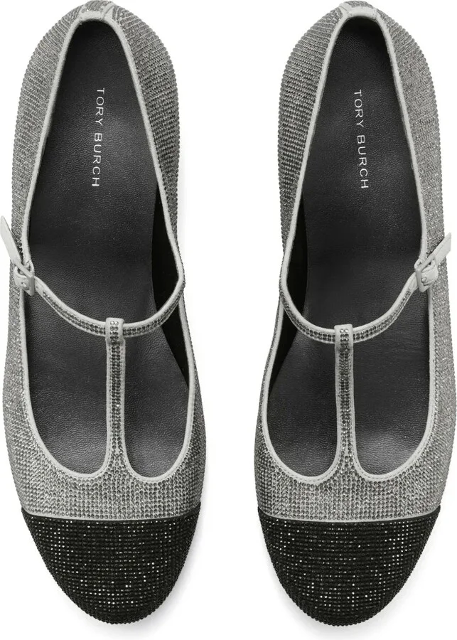 Rhinestone Embellished Ballerina Shoes - Image 3