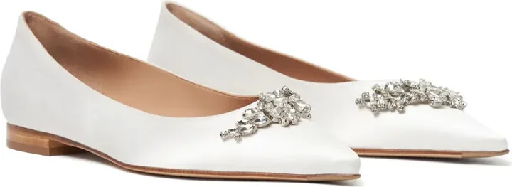 Rhinestone-Embellished Ballerina Shoes - Image 2