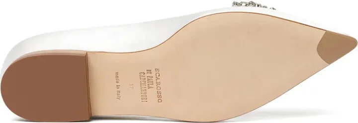 Rhinestone-Embellished Ballerina Shoes - Image 4