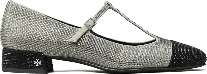 Rhinestone Embellished Ballerina Shoes