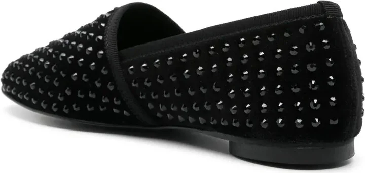 Rhinestone-Embellished Ballet Flats - Image 3