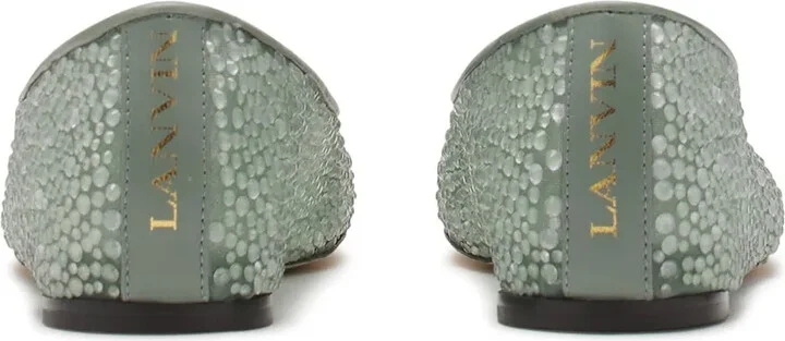 Rhinestone-Embellished Ballet Flats - Image 3