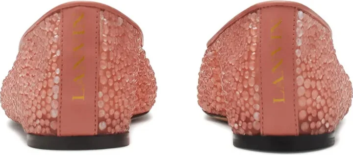 Rhinestone-Embellished Ballet Flats - Image 3