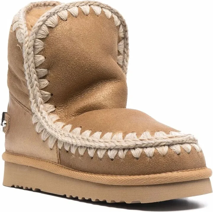 rhinestone embellished Eskimo boots - Image 2