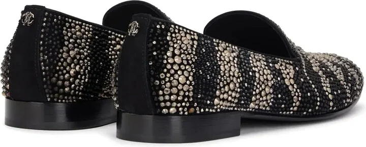 Rhinestone-Embellished Loafers - Image 3