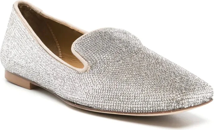 Rhinestone-Embellished Loafers - Image 2
