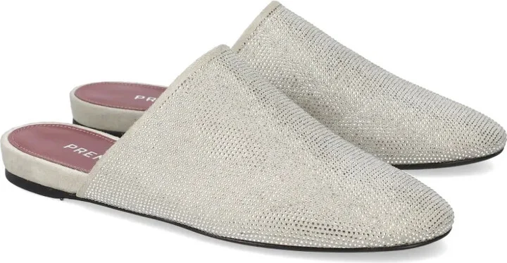 Rhinestone-Embellished Mules - Image 4