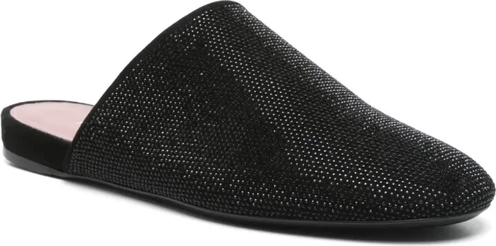 Rhinestone-Embellished Mules - Image 2