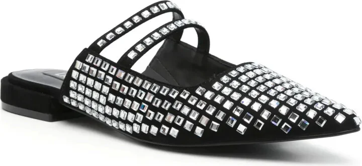 Rhinestone-Embellished Mules - Image 2