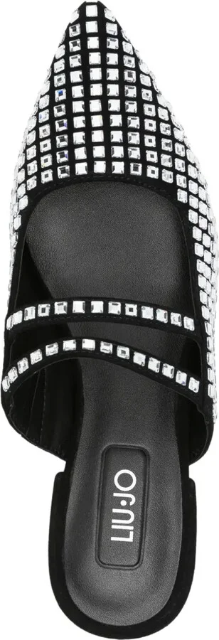Rhinestone-Embellished Mules - Image 4