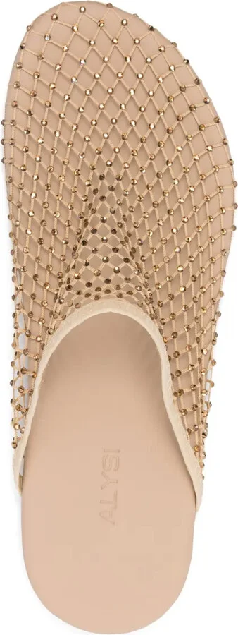 Rhinestone-Embellished Mules - Image 4