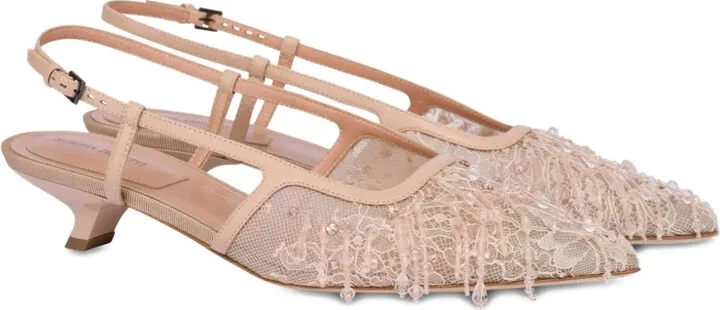 Rhinestone-Embellished Pumps - Image 2