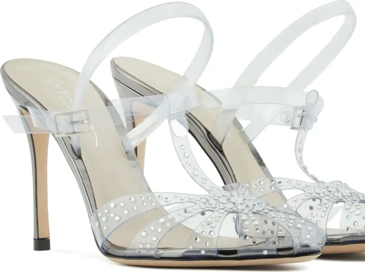 Rhinestone-Embellished Sandals - Image 2