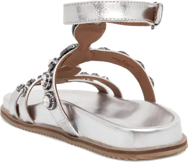 Rhinestone-Embellished Sandals - Image 3