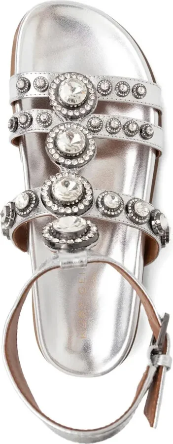 Rhinestone-Embellished Sandals - Image 4