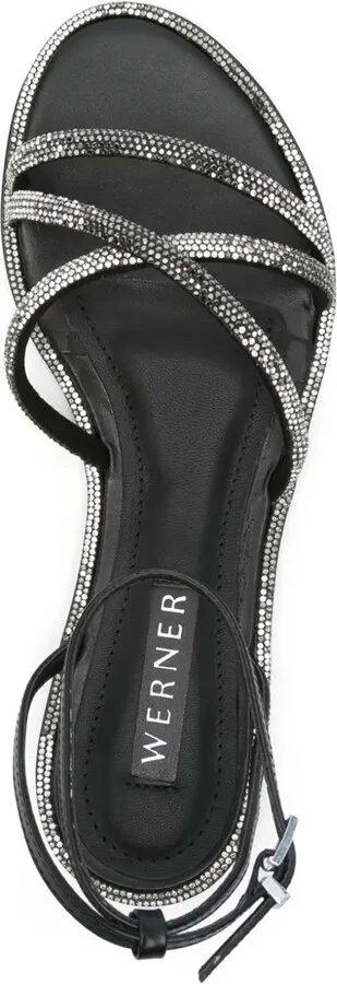 Rhinestone-Embellished Sandals - Image 4