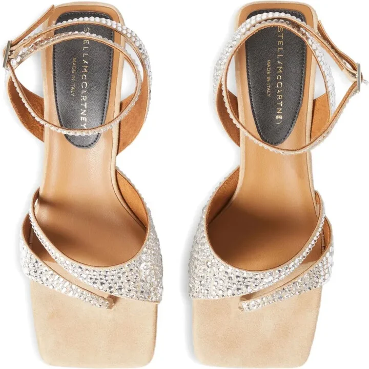Rhinestone-Embellished Sandals - Image 4