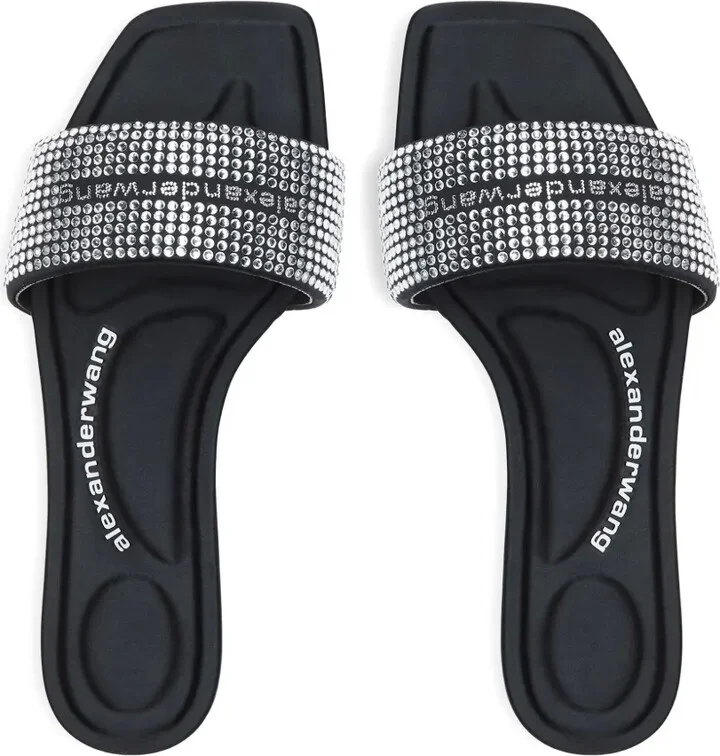 Rhinestone-Embellished Sandals - Image 2