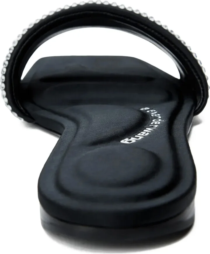 Rhinestone-Embellished Sandals - Image 3