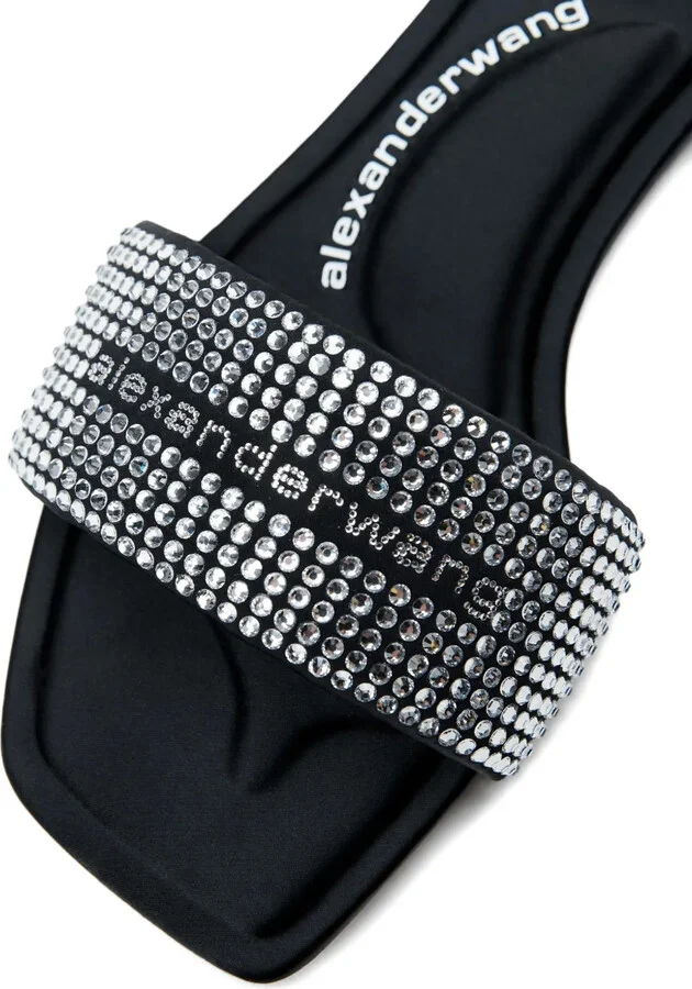 Rhinestone-Embellished Sandals - Image 4