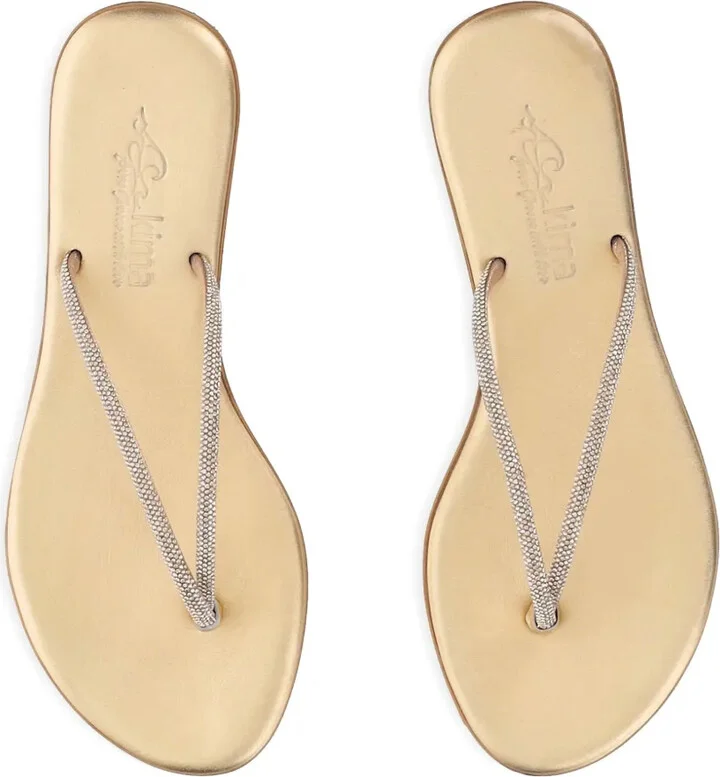 Rhinestone-Embellished Sandals - Image 4