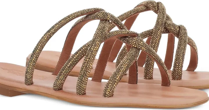 Rhinestone-Embellished Sandals - Image 2